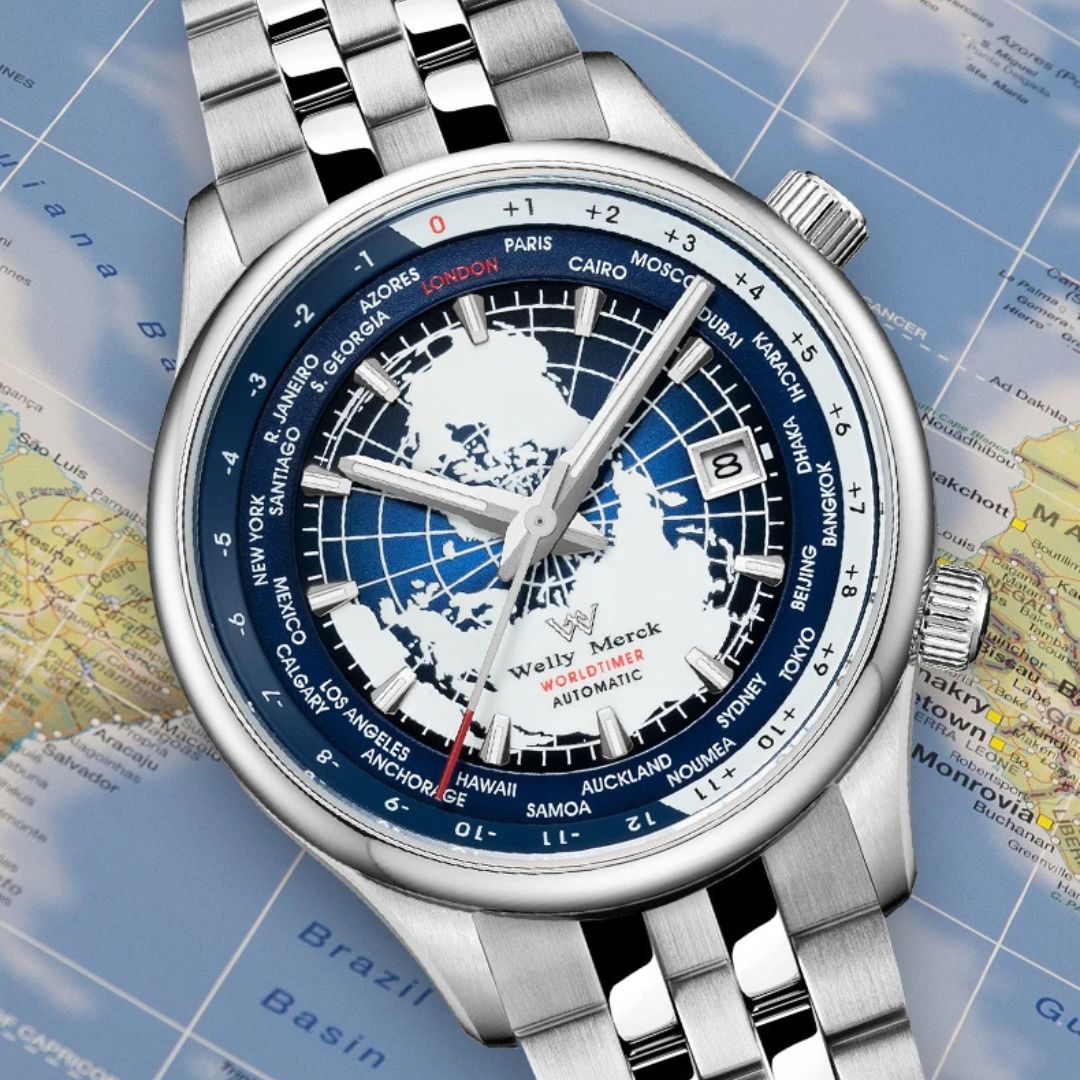 Welly Merck Worldtimer (Otomatik)